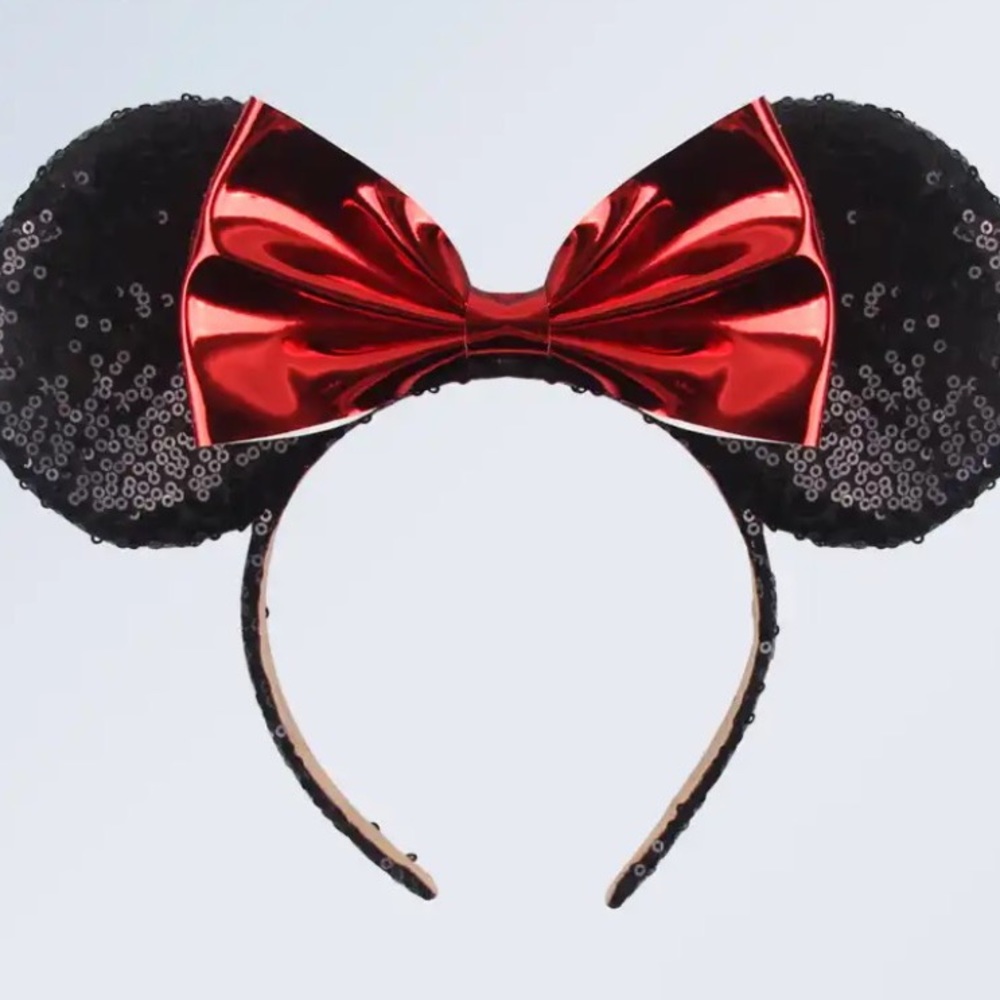Disney Sequin Minnie Mouse Ears!!!